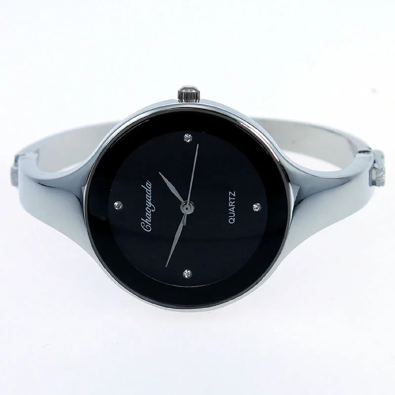 Fashion Lady Women Watches Stainless Steel Bracelet Quartz Casual Watch Dress Wrist Watch Gift