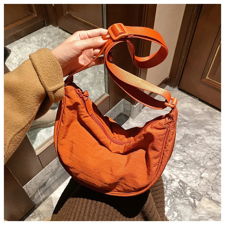 Convenient casual nylon women's crossbody bag shoulder bag large capacity handbag women's travel shopping bag women's wallet