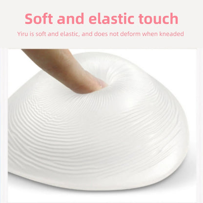 1pc Transparent Silicone Breast Pads, Hot Spring Silicone Prosthetic Breast, Swimming Special Fake Breast, Sports Swimsuit Chest