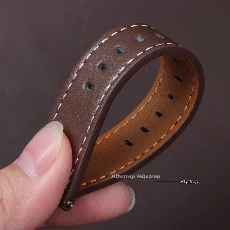 Genuine Calfskin Leather Watchbands Quick Release Watch Band 20mm 22mm for Smartwatch Strap Men Women Watches Accessories Belt
