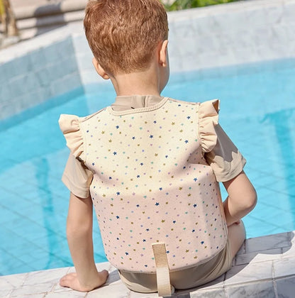 Baby Boy Girl Float Swimsuit Toddler Child Foam Safety Swimming Training Vest Summer Kid Swimming Clothing Swim Bath Pool 2-8Y
