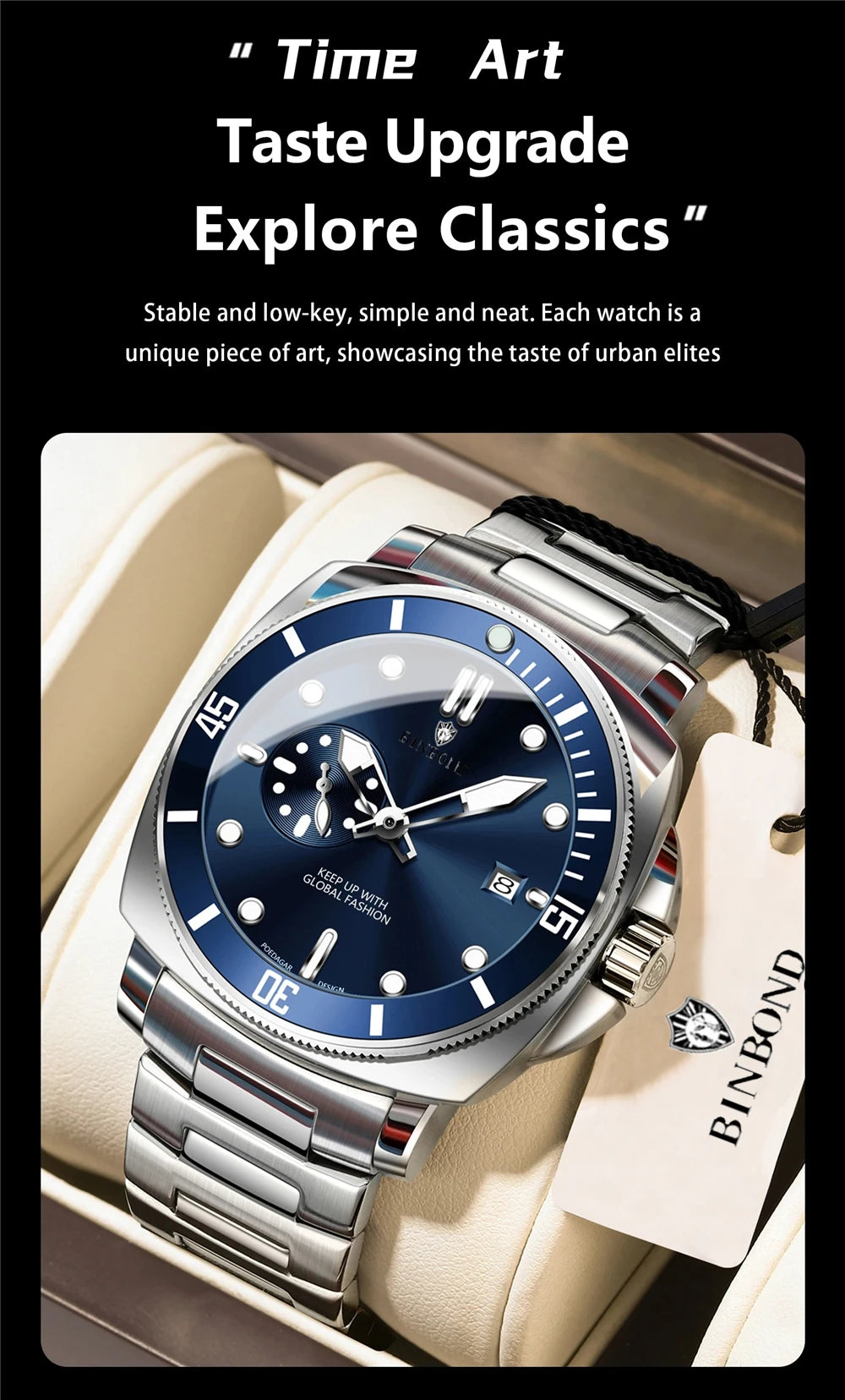 New Gifts Watches For Man Luxury Brand Mens Fashion Quartz Wristwatches Automatic Watch Men Sports Chornograph Digital Clock