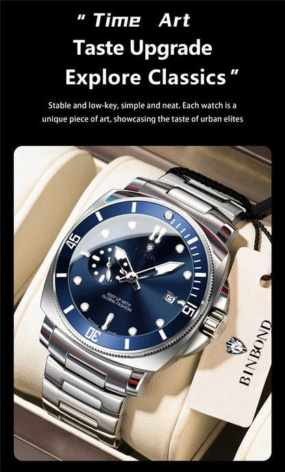 New Gifts Watches For Man Luxury Brand Mens Fashion Quartz Wristwatches Automatic Watch Men Sports Chornograph Digital Clock