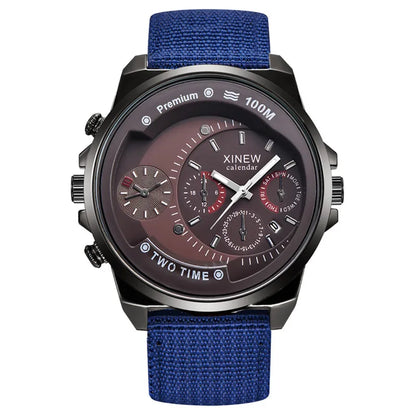 Montre Homme Boys Brand Watches Men Students Fashion Nylon Band Date Quartz Wrist Watch Reloj Hombre Relogios Masculinos 2026
