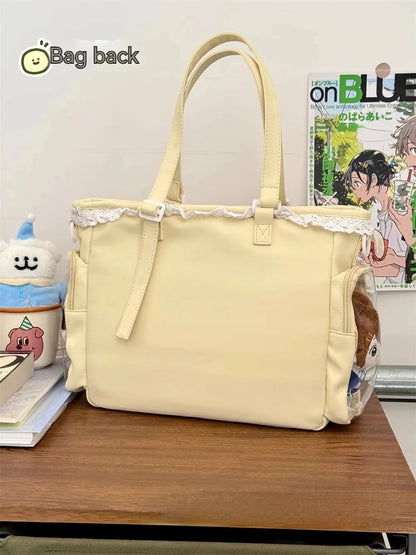 Ballet Girl Large Appetite Itabag Japanese Two-Dimension Single Shoulder Crossbody Bag Gift For Friends Women'S Handbag