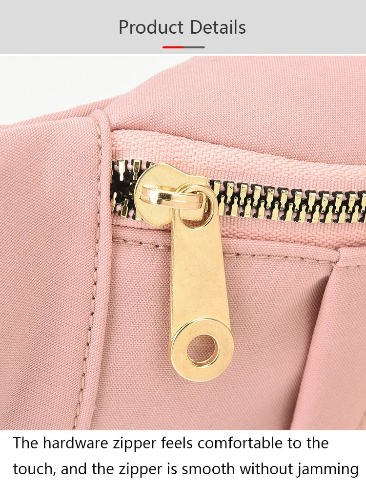 New Women Waist Bags for Women Oxford Leisure Color Chest Bag Shoulder Crossbody Waist Bags Handbags Female Messenger Belt Bags