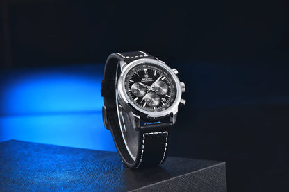 BENYAR 5188 New Quartz Watches for Men Top Brand 42MM Military Watch Luxury Chronograph 30M Waterproof Male Clock Reloj Hombre