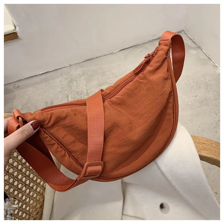 Convenient casual nylon women's crossbody bag shoulder bag large capacity handbag women's travel shopping bag women's wallet