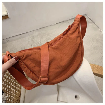Convenient casual nylon women's crossbody bag shoulder bag large capacity handbag women's travel shopping bag women's wallet