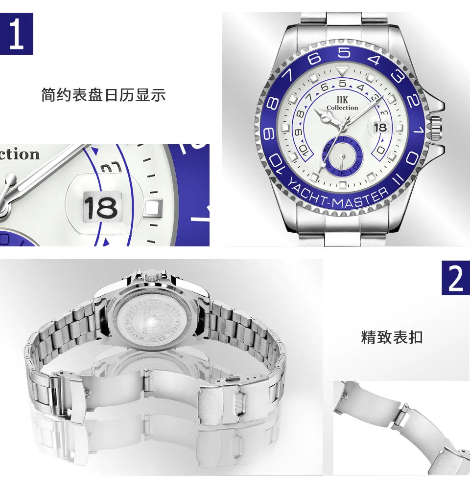 Men's Luxury Brand Business Sports Watches 2025 Male Fashion Unusual Quartz Steel Watch For Man WristWatch Gifts reloj hombre