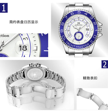 Men's Luxury Brand Business Sports Watches 2025 Male Fashion Unusual Quartz Steel Watch For Man WristWatch Gifts reloj hombre