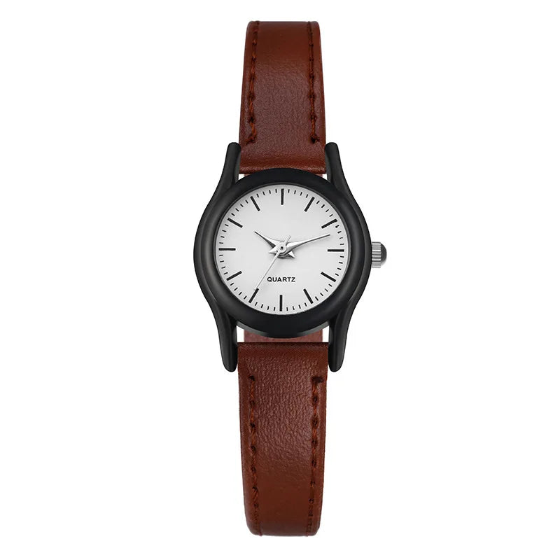 Classic Lovers Watches Men Women Casual Leather Strap Quartz Men's and Women's Pair Quartz Watch Gift High Quality