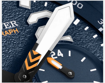 FEELNEVER New Diver Quartz Watch for Men 316L Stainless Steel Sapphire Big Dial Watch Men Outdoor 1000M Waterproof Men's Watches
