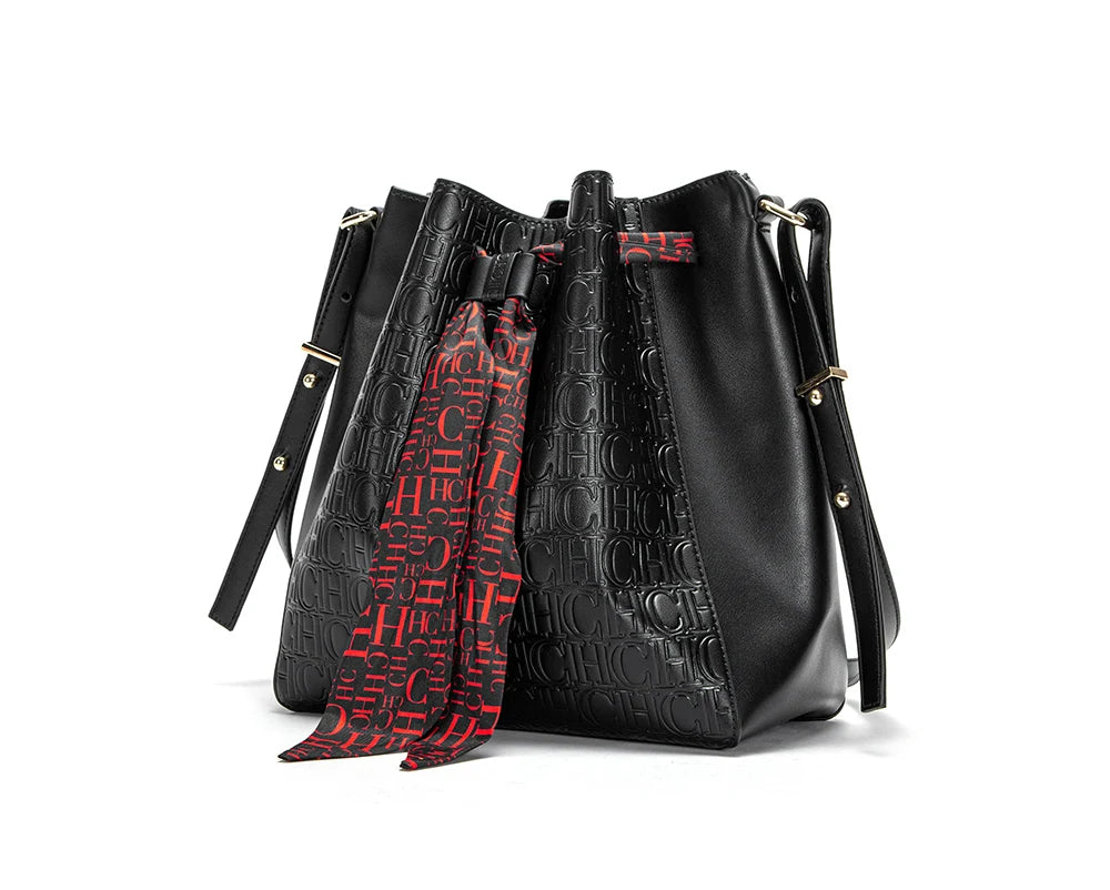 Women's Bag New Fashion Large Capacity Shopping Travel Commuting Female Bag Fashion Classic Luxury Brand Ladies PU Bucket Bags