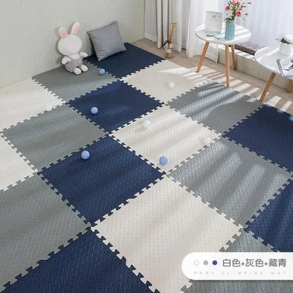 16pcs Foam Baby Play Mat Puzzle Mat Kids Interlocking Exercise Tiles Rugs Puzzle Floor Tiles Toy Carpet Soft Carpet 30*30*1cm