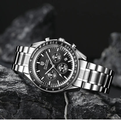 New Men Watch Calendar Business Quartz Watches Mens Top Brand Luxury Sport Waterproof Luminous Stainless Steel Man Wristwatches