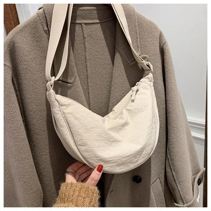 Convenient casual nylon women's crossbody bag shoulder bag large capacity handbag women's travel shopping bag women's wallet