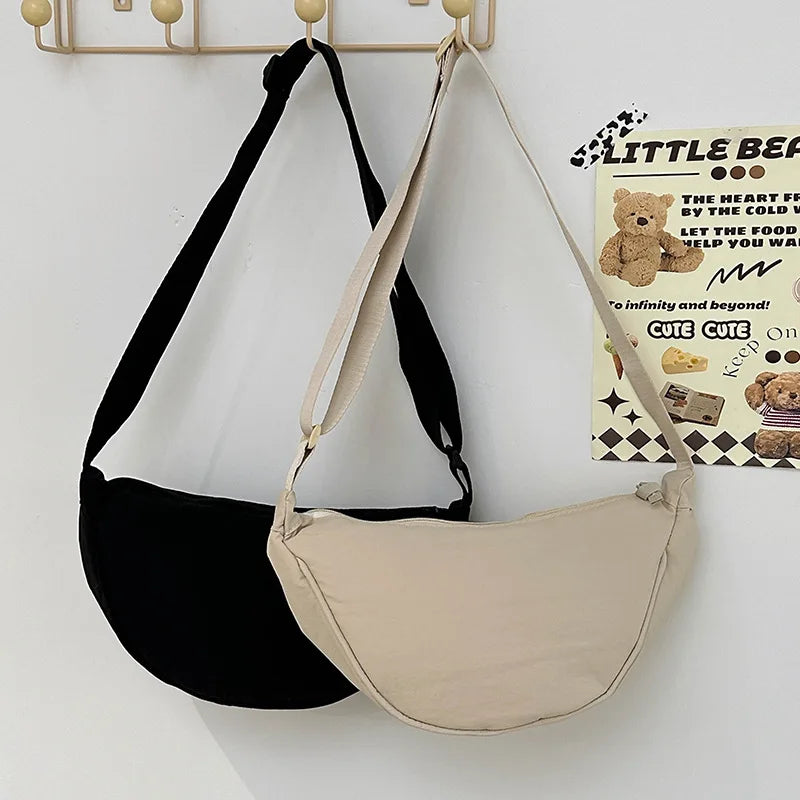 Convenient casual nylon women's crossbody bag shoulder bag large capacity handbag women's travel shopping bag women's wallet