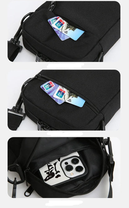 Women's Bag Small Square Bag Diagonal Crossover Oxford Cloth Men's Satchel Fashion Hand Machine Casual Handbags Luggage Bags
