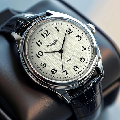 2026 Man Wristwatch Luxury Business Waterproof Men Watch For Men Quartz Clock Leather Men's Watches reloj+Box Men's Gift