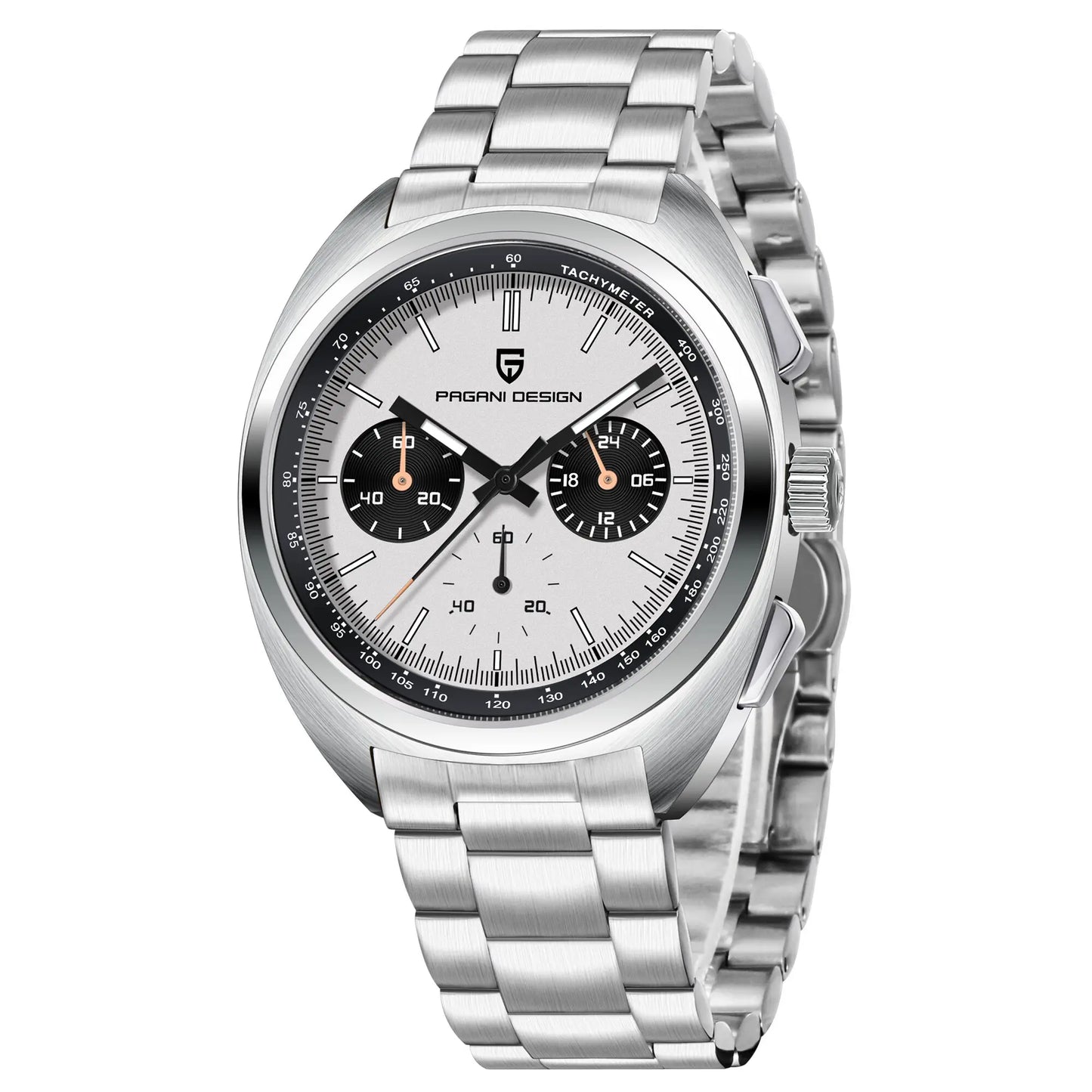 PAGANI DESIGN Men's Watches Luxury Quartz Wrist Watch For Men AR Sapphire Speed Chronograph Retro Dial Clock Reloj Hombre 2026