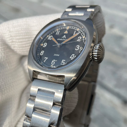 SF745 STEELFLIER Dive Wristwatch VH31 Silent Movement Super Luminous Sapphire Crystal 20Bar Waterproof Luxury 316L Steel Watches