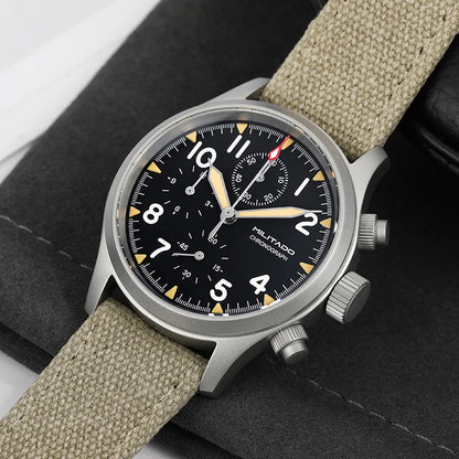 Militado ML1868KF 3 Dial Quartz Watch VK67 Sports Chronograph Watches Man Luminous Sapphire Glass 100M Waterproof 39Mm Watches