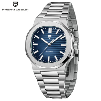 PAGANI DESIGN Top Luxury Automatic Watch For Men Mechanical Watches Men Sports Waterproof Sapphire Stainless Steel Reloj Hombre