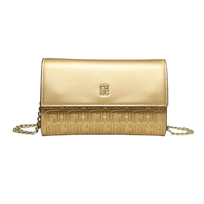 CH Fashion Women's Shoulder Bag with Letter Printing Design 2025 Festival Essential Versatile Women's Chain Bag