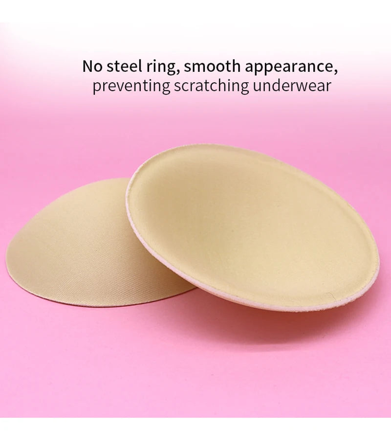 1pair Sponge Inserts In Bra Padded for Swimsuit Breast Push Up Fill Brassiere Breast Patch Pads Women Intimates Accessories