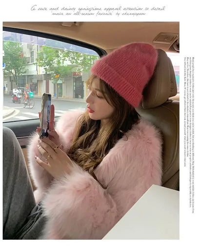 Faux Fur Coat Womens Clothing 2026 New Fashion Casual Imitation Fox Fur Coat Female  Short Loose Comfortable Winter Jacket