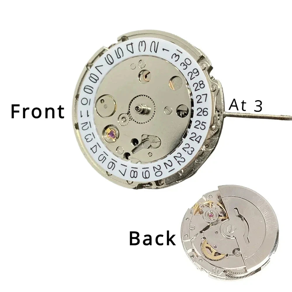 For Watch Repair Parts Accessory Calendar Display 21 Jewels Mingzhu 2813 Movement Clock Mechanism