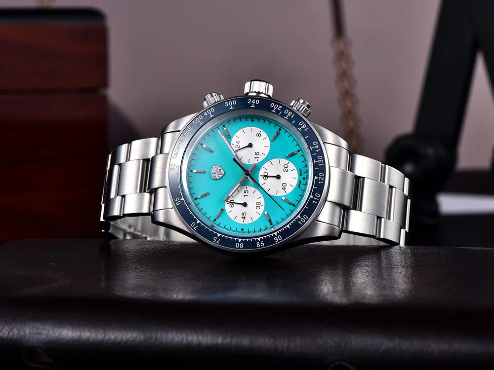 2026RollsTimi Luxury Quartz Watches men's Vk63Movt sports Chronograph men's fashion sapphire all-steel diving watch reloj hombre