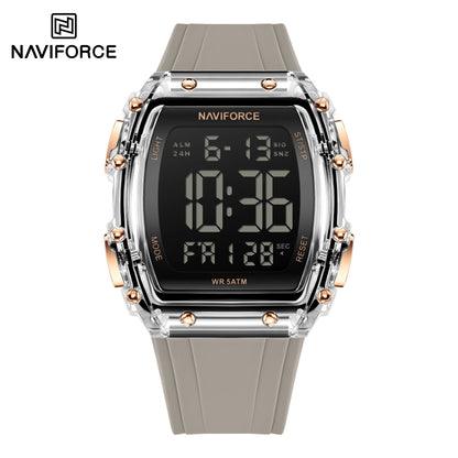 NAVIFORCE Fashion Student Watches Electronic LED Digital Watch for Men Watch Waterproof Sport Multifunctional Alarm Clock Man