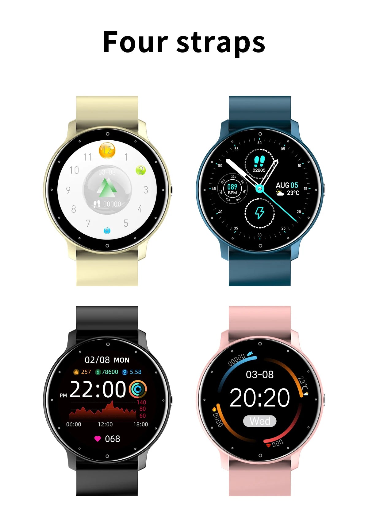 LIGE New Smart Watch Men Sports Fitness Watches Heart Rate Full Touch Screen Bluetooth Call 2026 New Ultra Light Smartwatch Men