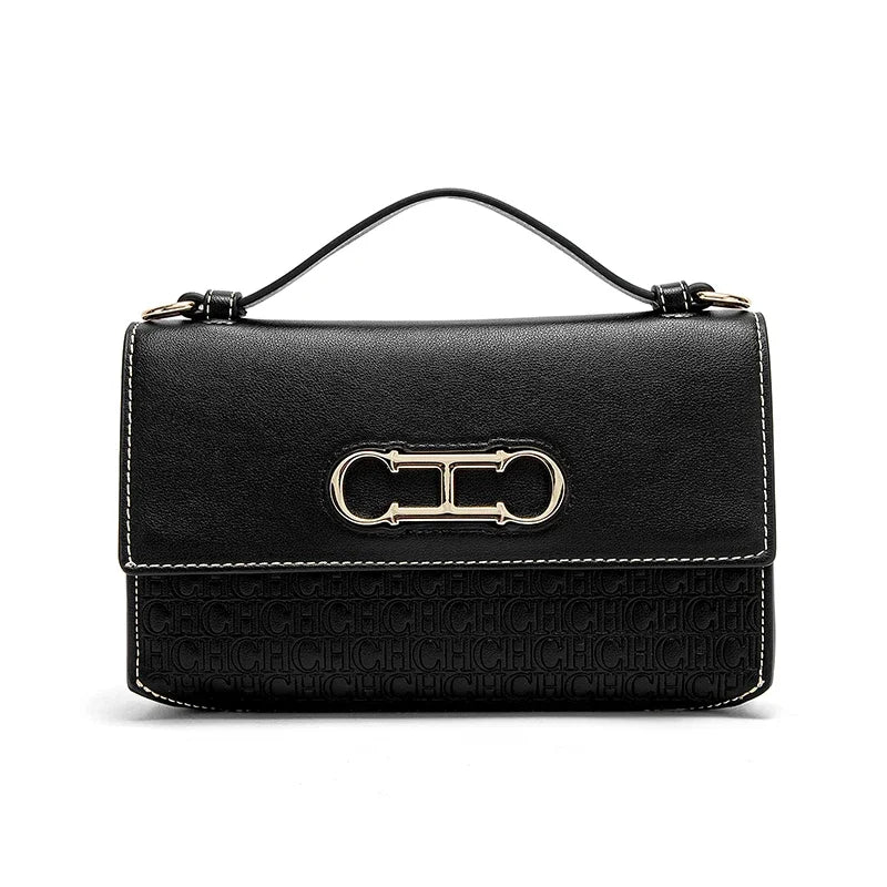 CH Crossbody Bag Brand Women's Bag Letter Print Leather Compact Elegant Handbag Tote Bag Exquisite Fashion Women's Bag