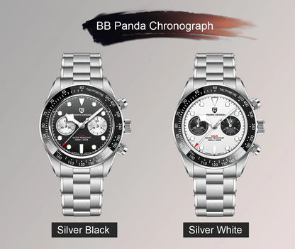 Pagani design Panda retro men's watches 2026 new top business quartz watch men's VK64 chronograph AR Sapphire sports clock reloj