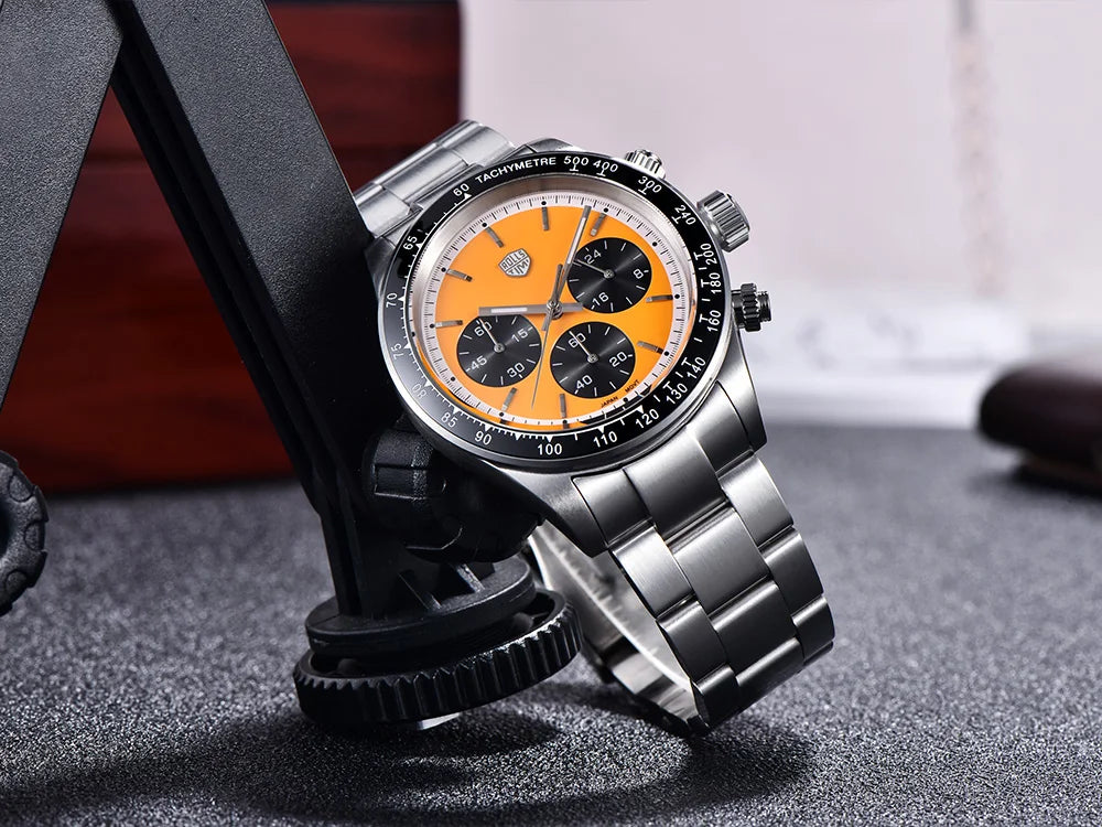 2026RollsTimi Luxury Quartz Watches men's Vk63Movt sports Chronograph men's fashion sapphire all-steel diving watch reloj hombre