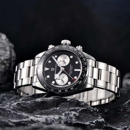 Pagani design Panda retro men's watches 2026 new top business quartz watch men's VK64 chronograph AR Sapphire sports clock reloj