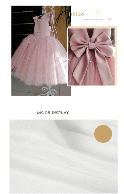 Baby Girls Summer Dresses 2 3 6 8 10Yrs Cute Kids Birthday Princess Dress Children Casual Clothes Sleeveless Girls Layered Dress