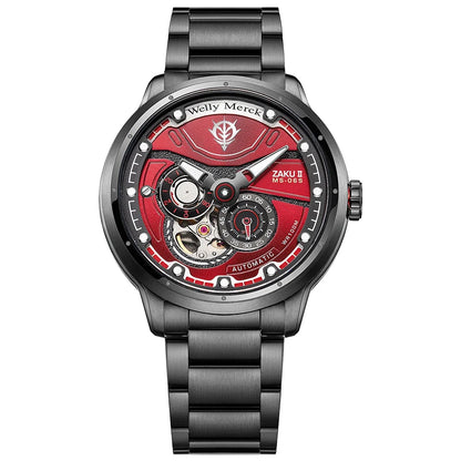 WM Watch Automatic Mechanical Watches Man Stainless Steel Waterproof MIYOTA 82S7 Limited Edition Welly Merck Watch Joint Series