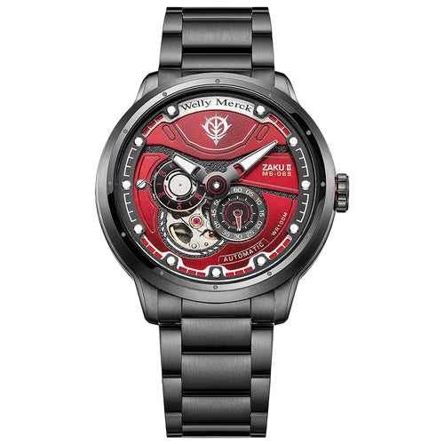 WM Watch Automatic Mechanical Watches Man Stainless Steel Waterproof MIYOTA 82S7 Limited Edition Welly Merck Watch Joint Series