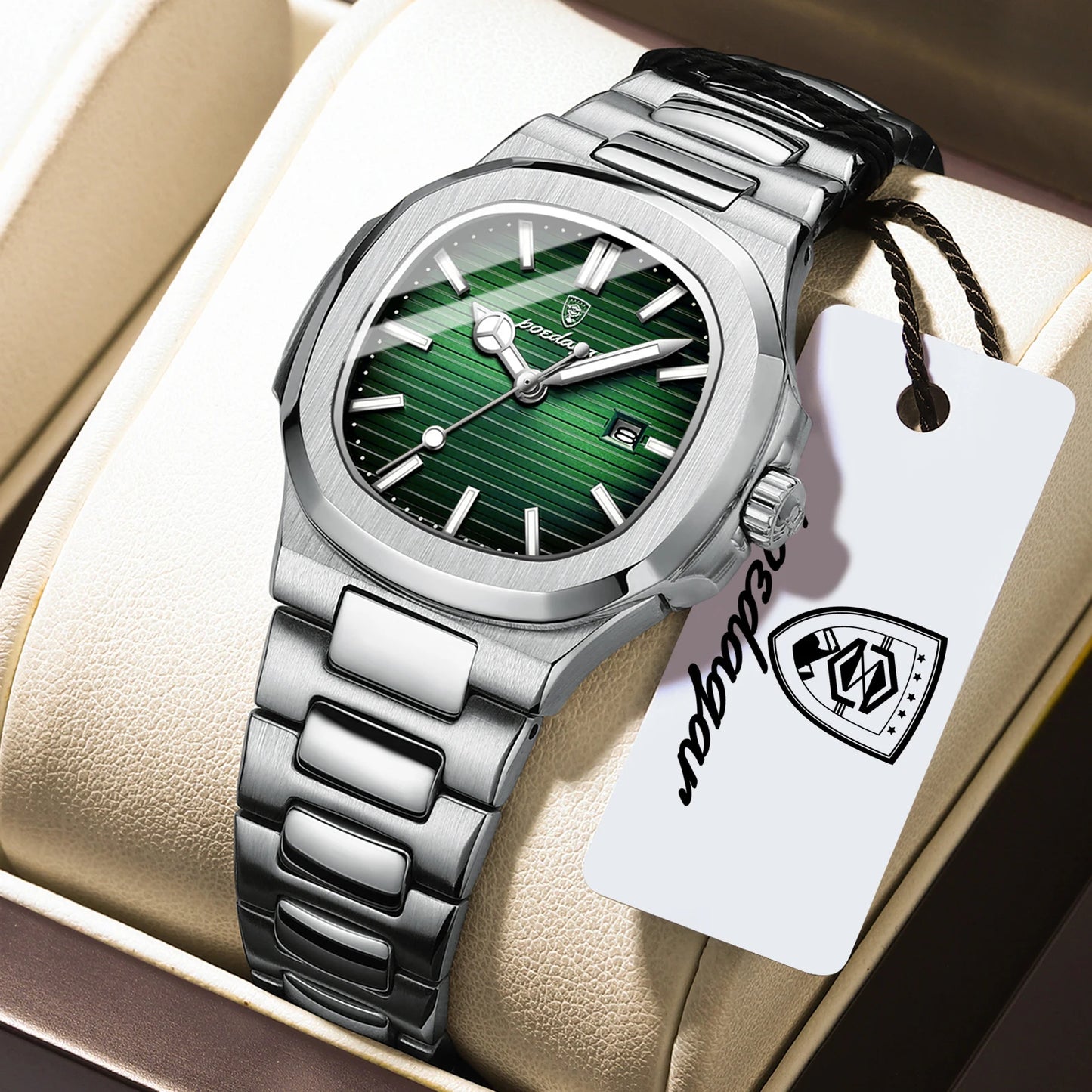 POEDAGAR Elegant Women's Watch Waterproof Luminous Date Fashion Ladies Wristwatch Stainless Steel Quartz Watches For Woman Reloj