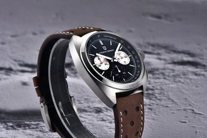 2026 New PAGANI DESIGN Mens Panda Watches Luxury Quartz Watch For Men Chronograph Wristwatches AR Sapphire Leather Luminous Gift