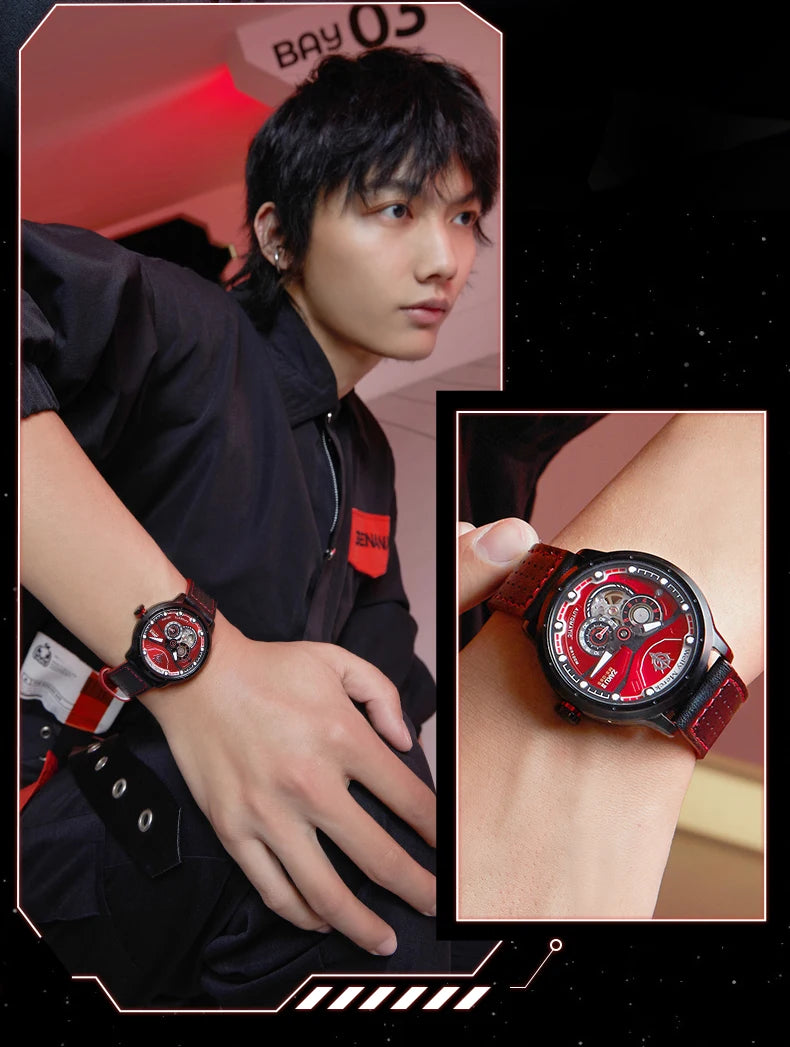 WM Watch Automatic Mechanical Watches Man Stainless Steel Waterproof MIYOTA 82S7 Limited Edition Welly Merck Watch Joint Series
