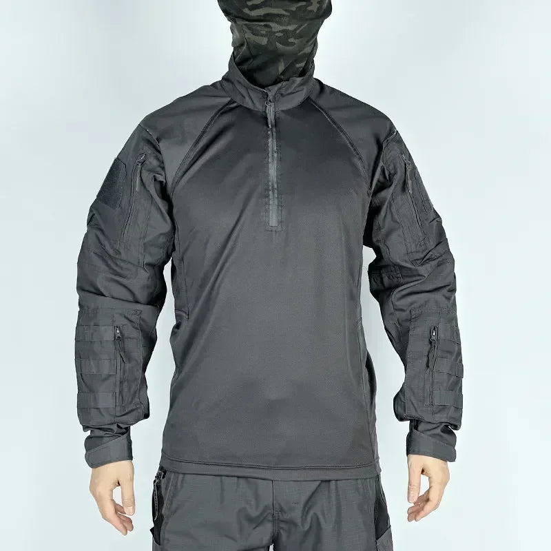 Tactical Suit Men Airsoft Hunting Clothes Paintball Military Uniform Assault Hiking Shirts Special Forces Sets Outdoor Pants