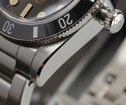 2025 Cronos Luxury Men's Watches 37mm Diver BB54 Vintage Automatic Matt/ Aluminum Bezel Female End Links Sapphire 20 Bar L6033