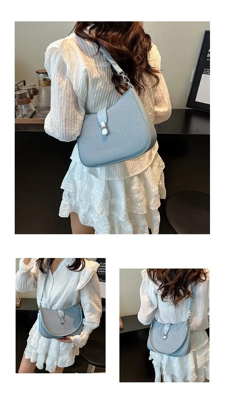 Large Capacity Diaper Bag For Women High-End Minimalist Leather Backpack Stylish Casual Unique Design Commuter
