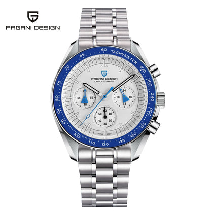 2026 New PAGANI DESIGN Tribute to CK2998 Moon Watch Retro Luxury Quartz Watches For Men Stainless steel Sport Chronograph Man