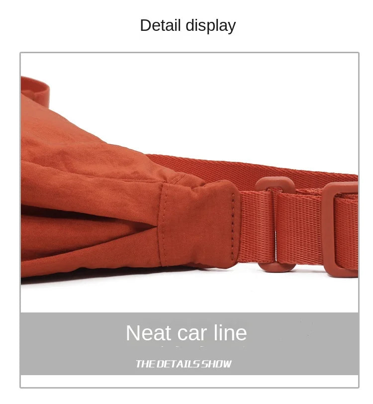 Convenient casual nylon women's crossbody bag shoulder bag large capacity handbag women's travel shopping bag women's wallet